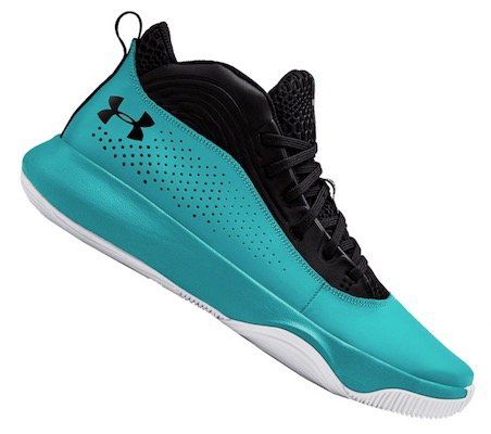 Pricedrop! Under Armour Lockdown 4 Basketballschuhe in Türkis bis 47 für 30,95€ (statt 69€)