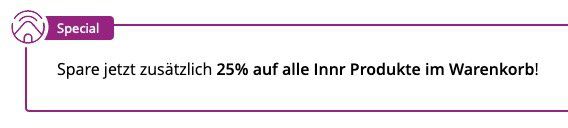 Tink: Innr Artikel (Echo kompatibel) im Sale   zusätzlich 25% Direktabzug im Warenkorb