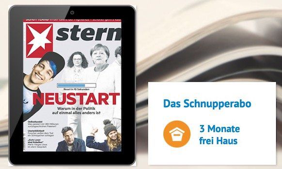 Knaller🔥 Stern 13 Ausgaben e Paper vollkommen gratis   direkt auf 0€ reduziert (statt normal 40,04€)