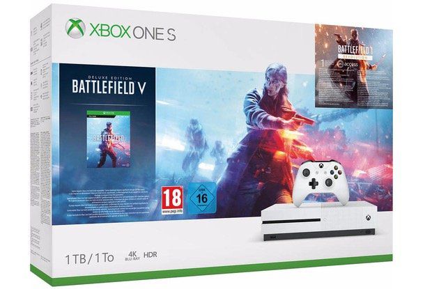 Microsoft Xbox One S 1TB + Battlefield 5: Deluxe Edition für 169€ (statt 240€)