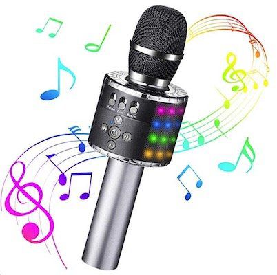 Vorbei! Karaoke Mikrofon mit Lautsprecher für 11,99€ (statt 20€)   Prime