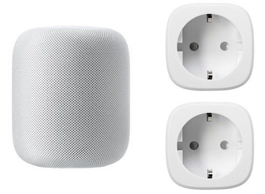 Apple HomePod + 2er Pack Eve Energy smarte Steckdose mit Energiemessung für 324€ (statt 383€)