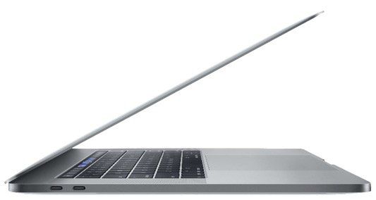 Apple MacBook Pro 15,4 2018 (Core i7 mit 16GB, 256GB SSD und Touchbar) für 2.099€ (statt 2.379€)