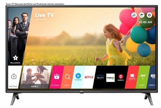 LG UM7500PLA LCD LED Fernseher mit 43, 4K für 299€ (statt 350€)   Rückläufer