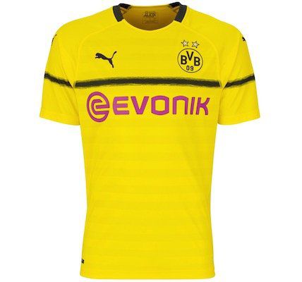 BVB Borussia Dortmund Europapokal Trikot 18/19 für 14,98€ (statt 30€)   S, M, L