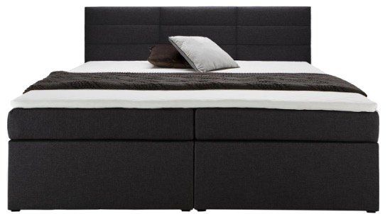 Boxspringbett Lisa 180x200cm inkl. Bonellfederkern Matraze und Topper nur 499€ (statt 699€)