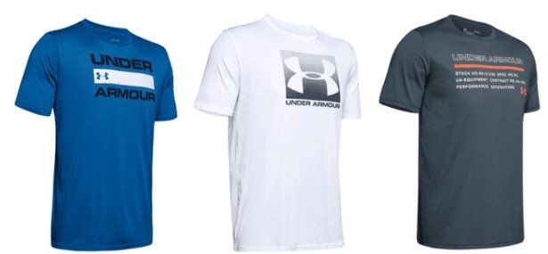 Under Armour Freizeitshirts (2er Pack) in diversen Farben für 23,35€ (statt 34€)