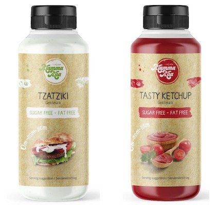 GymQueen Mamma Mia Zero Sauce Tzatziki oder Ketchup für je 1€ + 3,90€ VSK