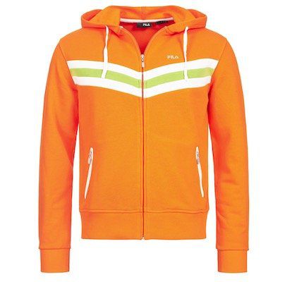 FILA Herren Full Zip Hooded Sweater in Orange für 7,99€ (statt 21€)