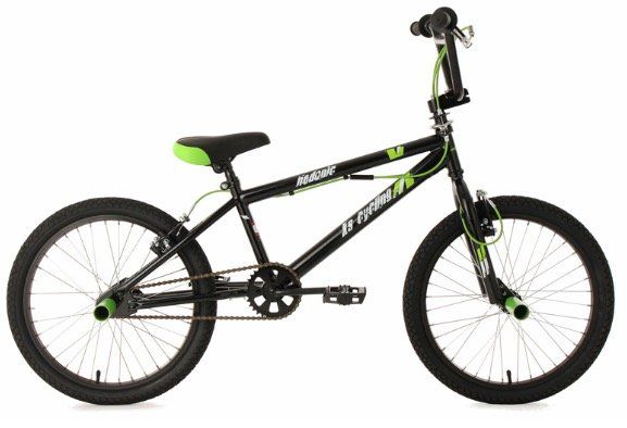 BMX Freestyle 20 Hedonic Bike in Schwarz Grün für 80,99€ (statt 130€)