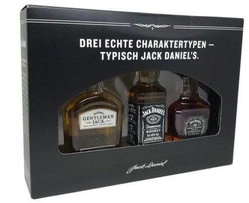 Jack Daniels Geschenkset (3 x 0,05l) für 13,99€ (statt 18€)