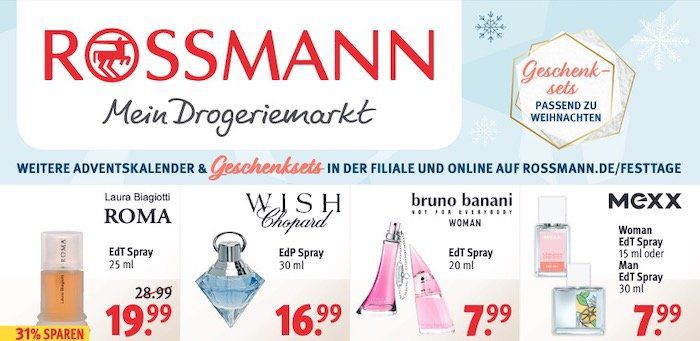 Aktuelle ROSSMANN Angebote mit z.B. Celebrations für 1,99€ (statt 2,69€)