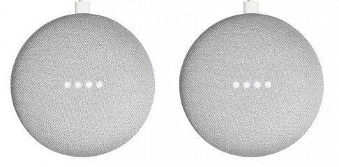 2er Pack Google Home Mini Lautsprecher für 29,95 (statt 50€)