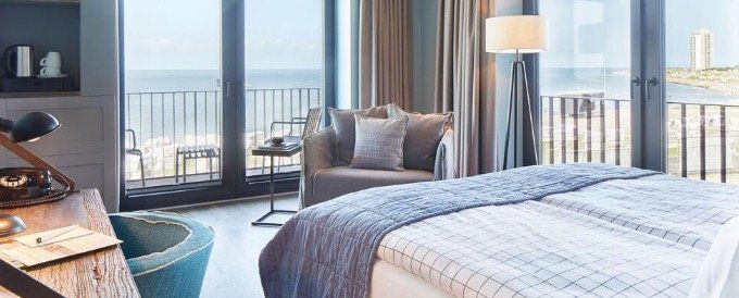 2 ÜN an der Nordsee im Superior Zimmer mit Balkon inkl. Frühstück, Minibar, Spa & Cocktail ab 158€ p.P.