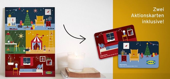 IKEA Adventskalender 2020 für 12,71€ inkl. mind. 10€ Guthabenkarten