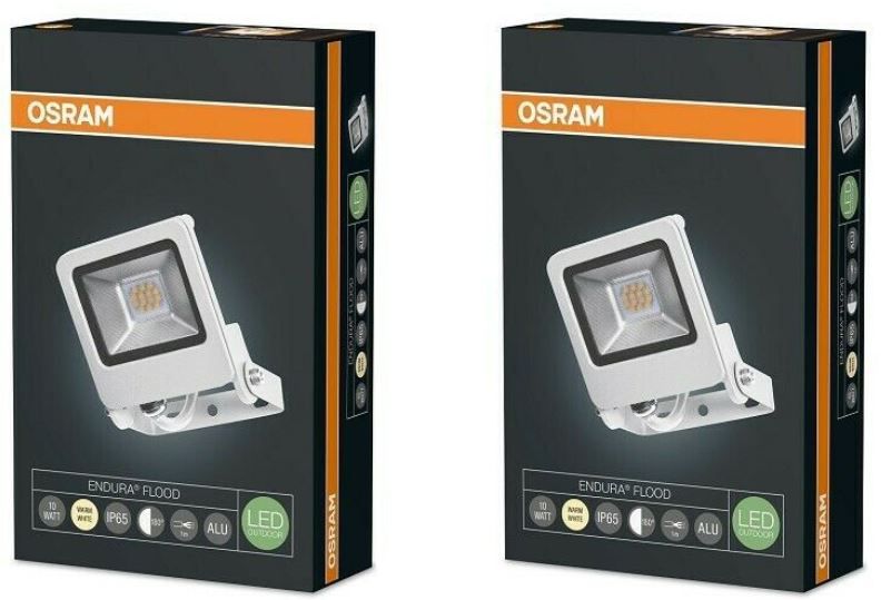 Doppelpack: Osram Endura LED Flutlicht Lampen mit je 10W für 16,90€ (statt 21€)
