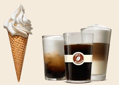 Burger King: Kostenlos Eiswaffel oder Kaffee (small) abstauben
