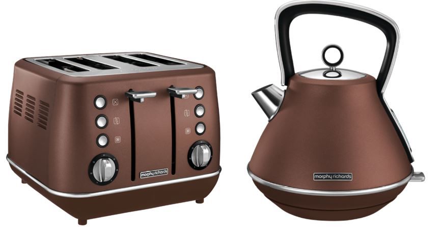 MORPHY RICHARDS Evoke Bundle: Toaster & Wasserkocher für 79€ (statt 150€)