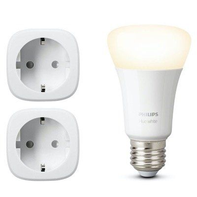 2er Pack Eve Energy Steckdosen + Philips Hue White E27 ab 74,95€ (statt 114€)