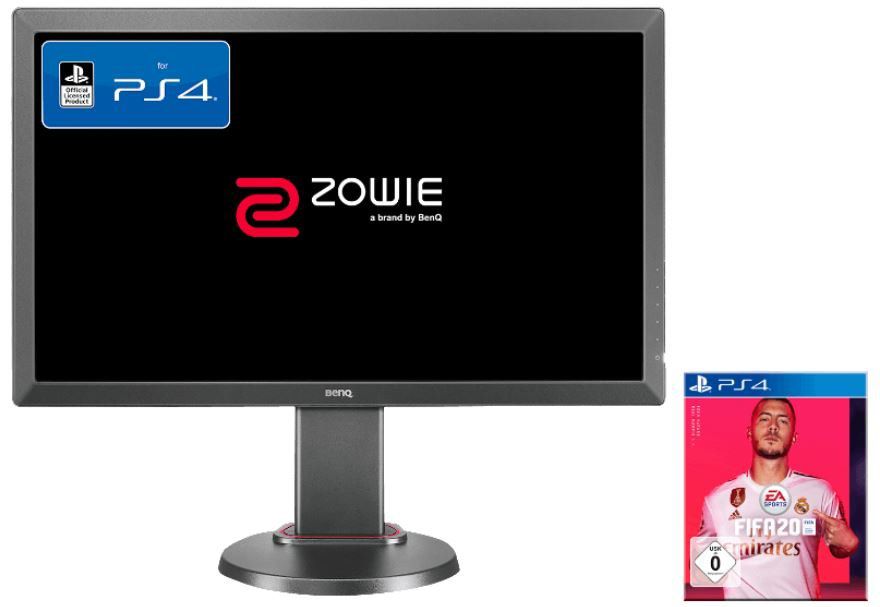 TOP! BENQ ZOWIE 24 Zoll Full HD Monitor + FIFA 20 (PS4) ab 169€ (statt 219€)