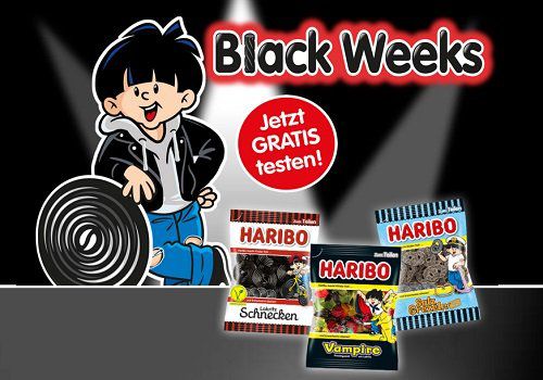 Haribo: Einen Beutel Lakritz gratis ausprobieren