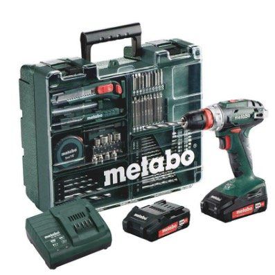 Metabo BS18 Quick Akku Bohrschrauber Set 18V mit 2 x 2Ah Akkus und Ladegerät für 125,95€ (statt 148€)