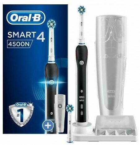 Oral B Smart 4 4500N CrossAction   elektrische Zahnbürste für 59,99€ (statt 89€)