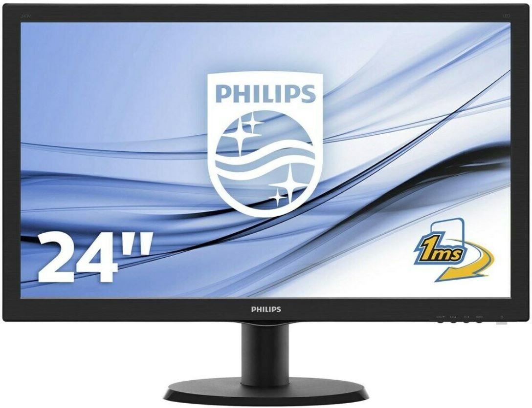 Philips 243V5LHSB 24 FullHD Monitor für 85,49€ (statt 112€)