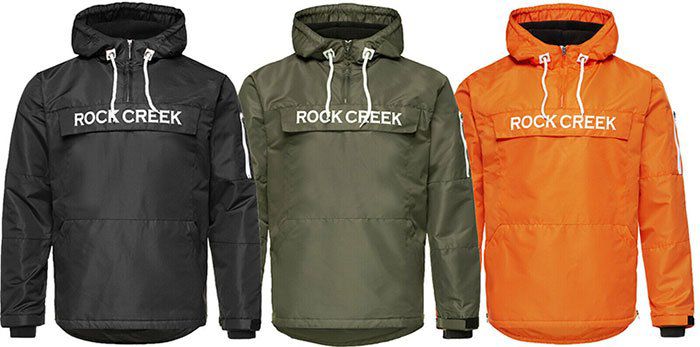 Rock Creek Herren Übergangsjacke H 167 in vielen Farben bis XXXXL für 28,90€ (statt 40€)