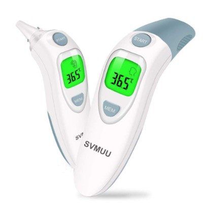 SVMUU digitales Infrarot Fieberthermometer für Ohr oder Stirn für 8,99€ (statt 18€)