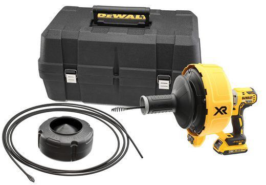 DeWalt DCD200D1 QW   18V Akku Rohrreiniger inkl. Ladegerät für 178,90€ (statt 368€)