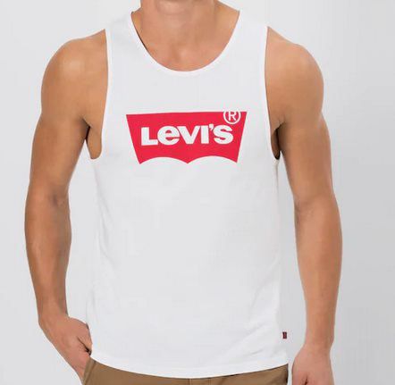 Levis Tanktop in rot/weiß für 13,52€ (statt 18€)