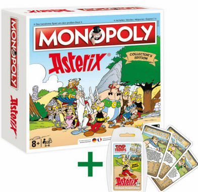Monopoly Asterix & Obelix limitierte Collectors Edition + Top Trumps Quartett für 42,46€ (statt 55€)