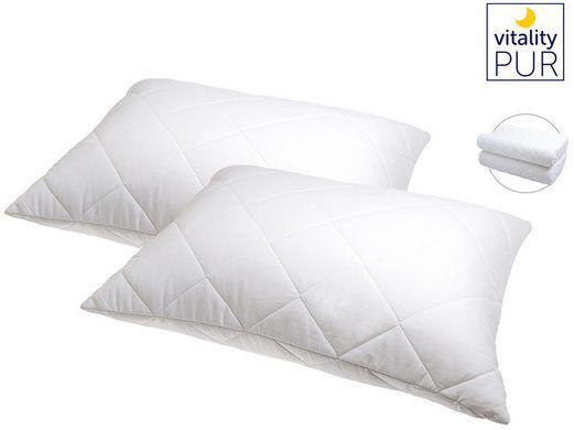 Doppelpack: Vitality Pur Memory Foam Kopfkissen für 38,90€