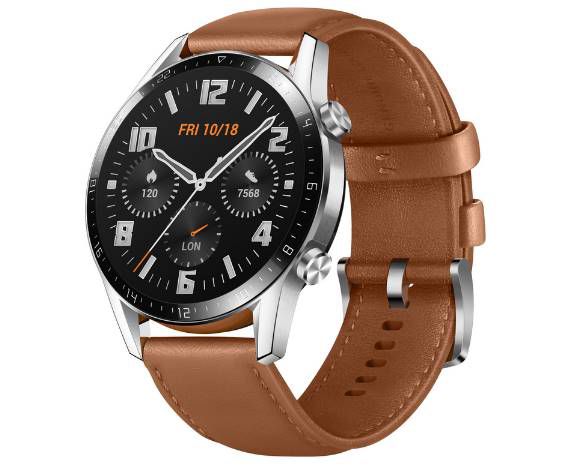 HUAWEI Watch GT 2 (46mm) mit AMOLED Display & GPS + InEar Kopfhörer FreeLace CM70 C ab 189€ (statt 297€)