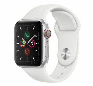 Apple Watch Series 5 GPS & Cellular 40mm in Silber für 489,90€