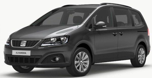 Privat: Seat Alhambra FR Line DSG mit 150 PS für 329€ mtl.   LF: 0.69