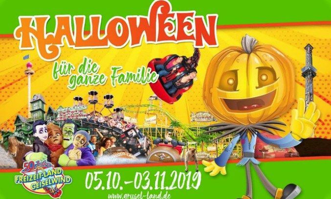 Freizeitland Geiselwind Ticket (Bayern) mit Halloween Specials ab 14€