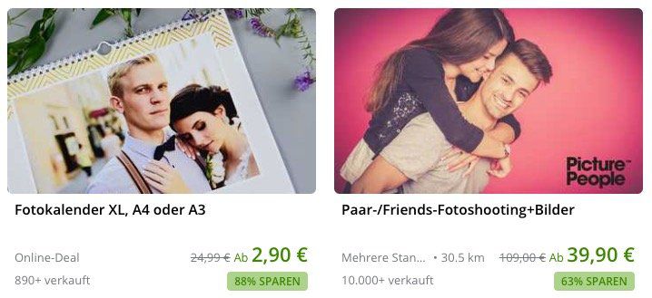 10€ Groupon Guthaben gratis beim Kauf eines Deals für mind. 1€