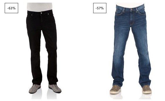 🔥 2er Pack Mustang Tramper Herren Jeans ab 40€ (statt 70€)