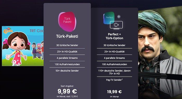 1 Monat Waipu Türk Paketi TV Streaming gratis + danach 9,99€ mtl. statt 12,99€