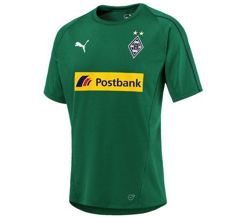 Borussia Mönchengladbach Trainings Jersey mit Postbank Logo für nur 9,99€ (statt 39€)   S. M, L