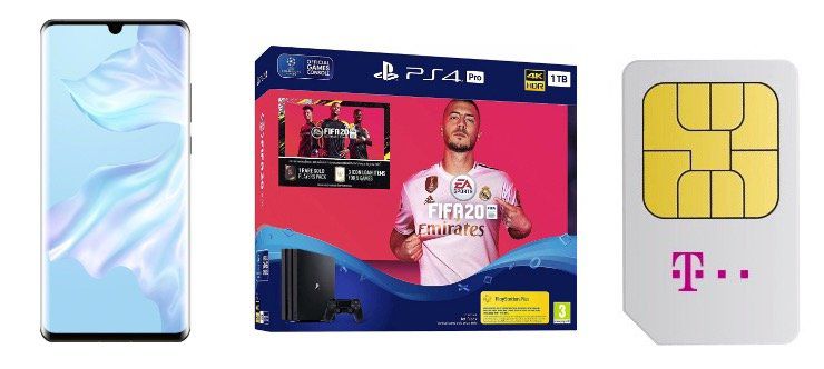 MagentaEins: Huawei P30 Pro + PS4 Pro + Fifa 20 für 99€ + Telekom Flat mit 24GB LTE für 59,95€ mtl.