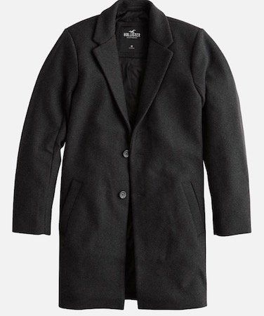 Hollister Herren Mantel aus Wollmischung für 109,65€ (statt 134€)