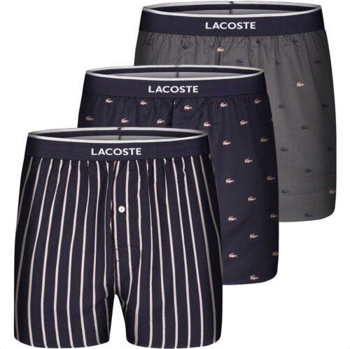 3er Pack Lacoste Web Boxershorts für 34,95€ (statt 50€)