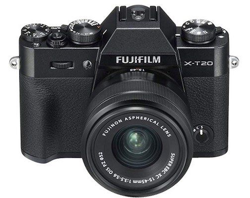 Fujifilm X T20 Systemkamera mit XC15 45mm Objektiv Kit für 592€ (statt 749€)