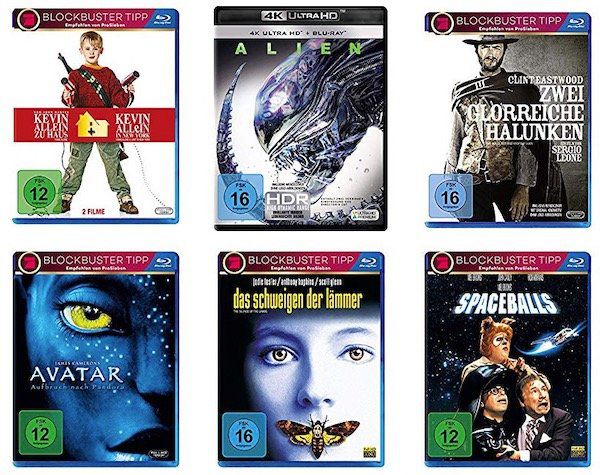 Amazon: Filme & Boxsets für 150€ kaufen + 75€ Rabatt erhalten   auch 4k Blu rays dabei