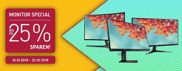 NBB: Monitor Special mit bis zu  25%   z.B. Acer Predator Z35P für 599€ (statt 735€)