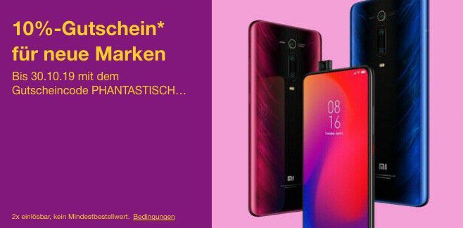 Bei eBay jetzt 10% Rabatt auf Neue Marken   z.B. Xiaomi Dreame V9P Staubsauger für 170,99€ (statt 210€)