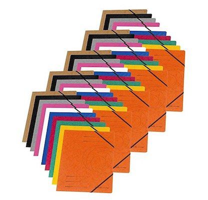 Vorbei? 250er Pack Herlitz Eckspanner A4 Colorspan für 34,95€